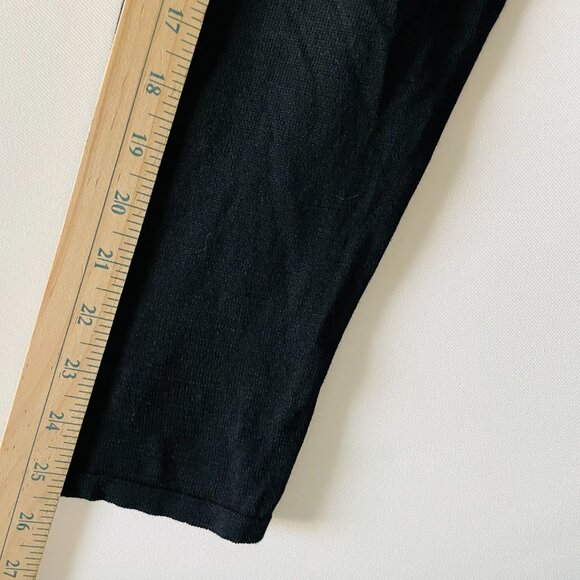 NWT Chico's Womens Black Open Sheet Music Sheffield Cardigan Jacket Size 3 US XL - Picture 7 of 7